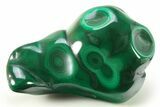 Banded Polished Malachite Specimen - DR Congo #273903-1